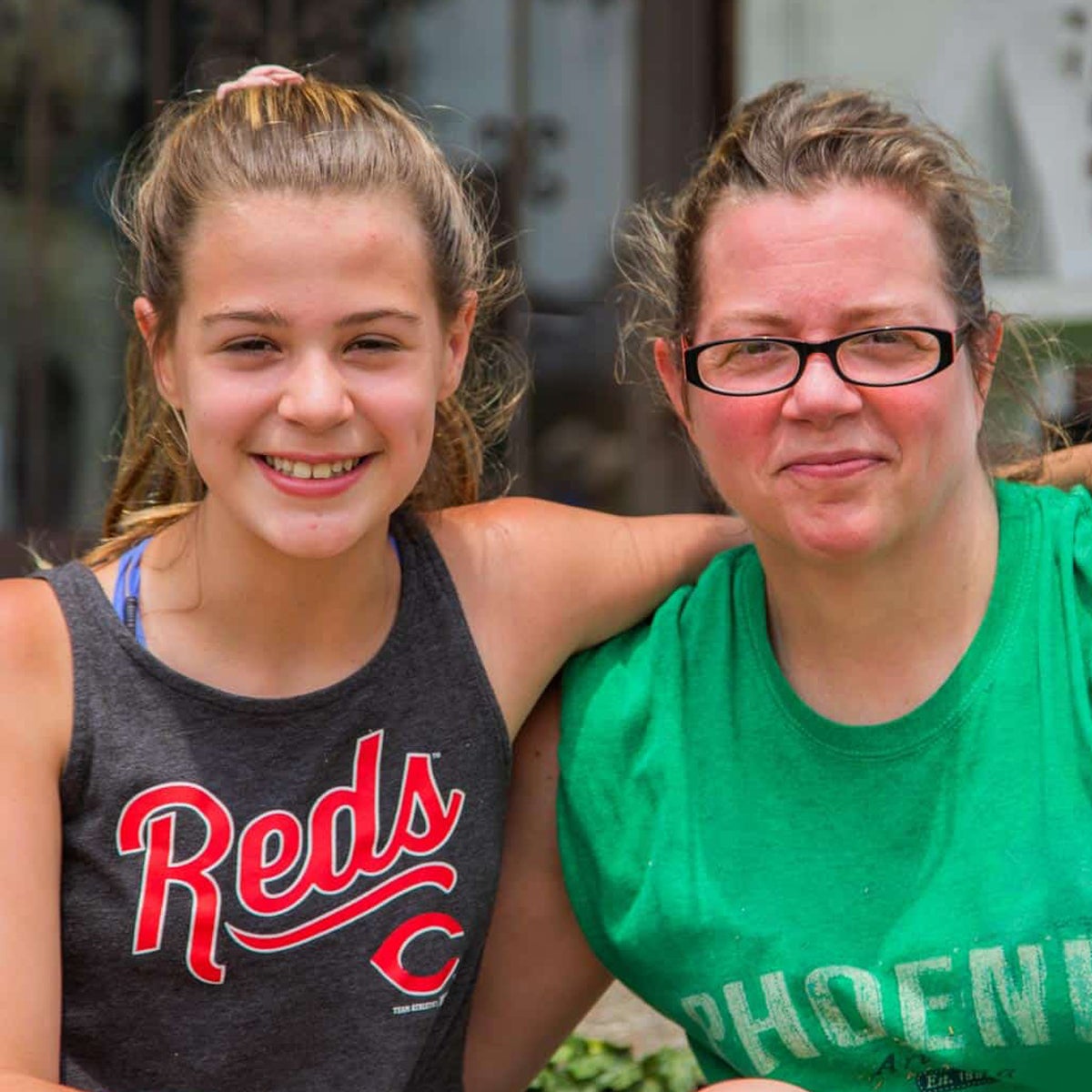 This mother and daughter found joy after the storms of the tornado in Dayton, Ohio.