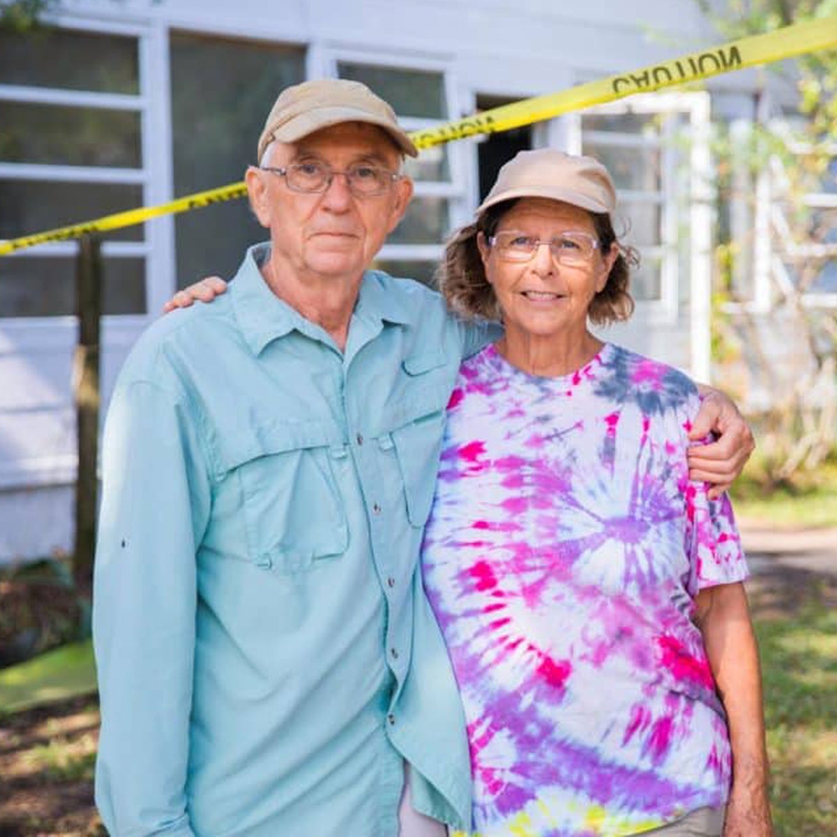 Grace and Henry, Hurricane Dorian victims on Ocracoke Island.
