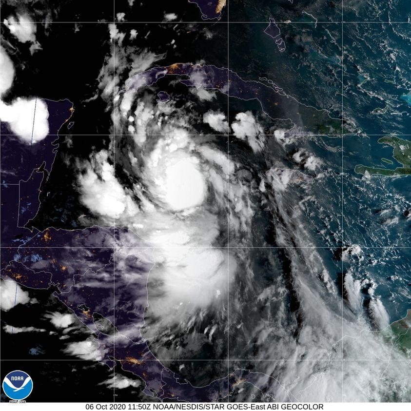 Hurricane Delta heads toward US Gulf Coast as monster storm.