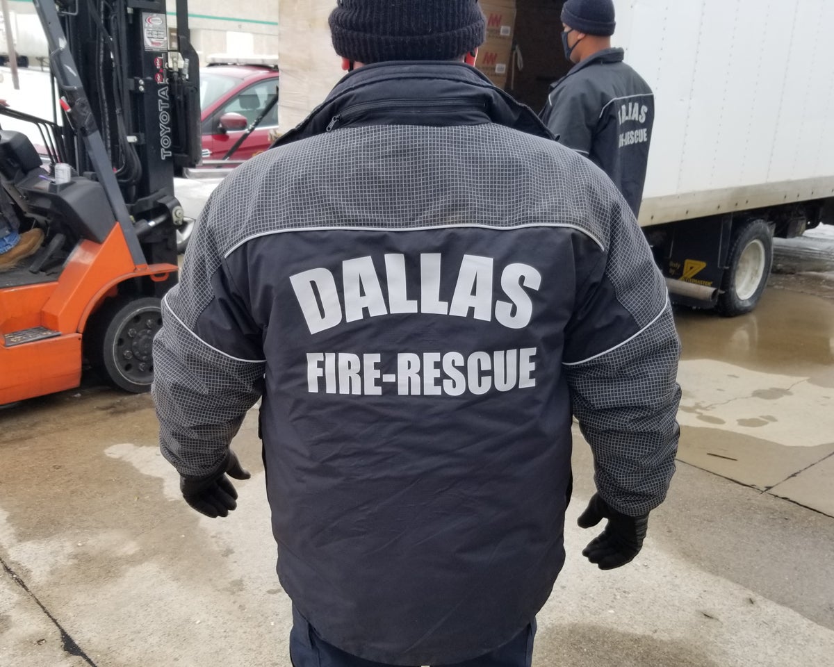 Helping winter storm victims in Dallas