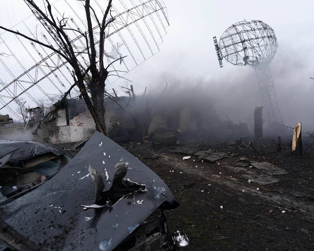 Conflict in Ukraine, damage from Russian invastion