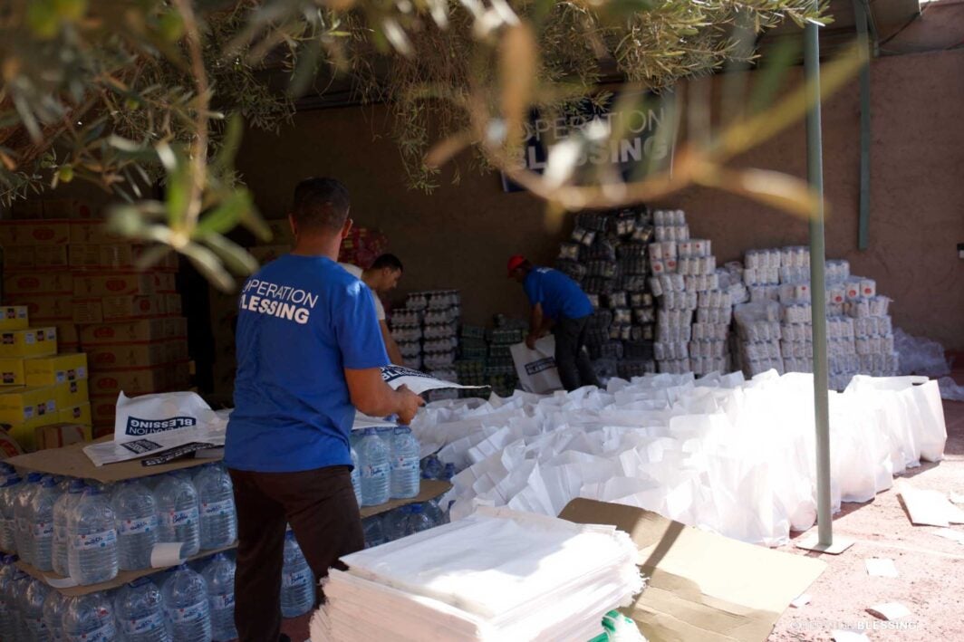 morocco earthquake relief supplies