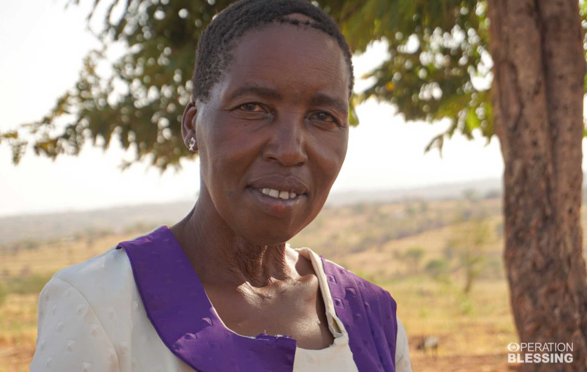 Lifting The Burden of a Disfiguring Goiter in Kenya - Operation Blessing