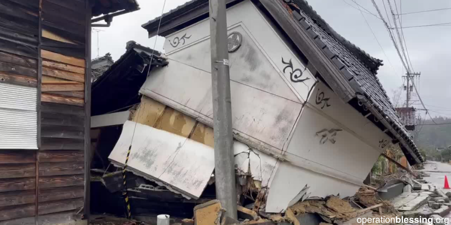 Reaching Out After Earthquake in Japan - Operation Blessing