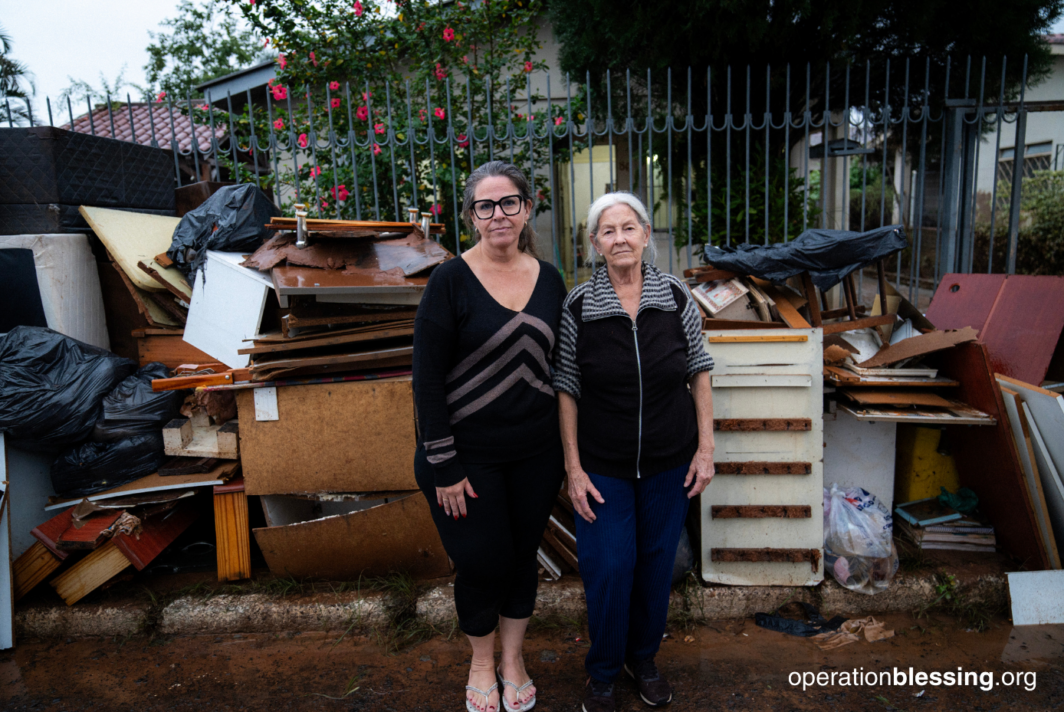 Brazil flood Survivors