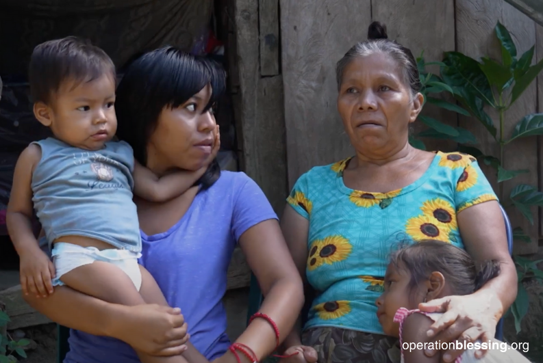 family needs clean water in Guatemala
