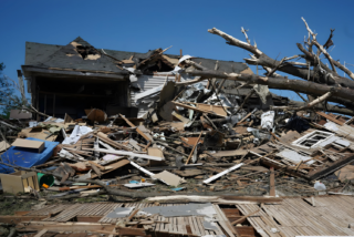 Iowa Tornado Destruction