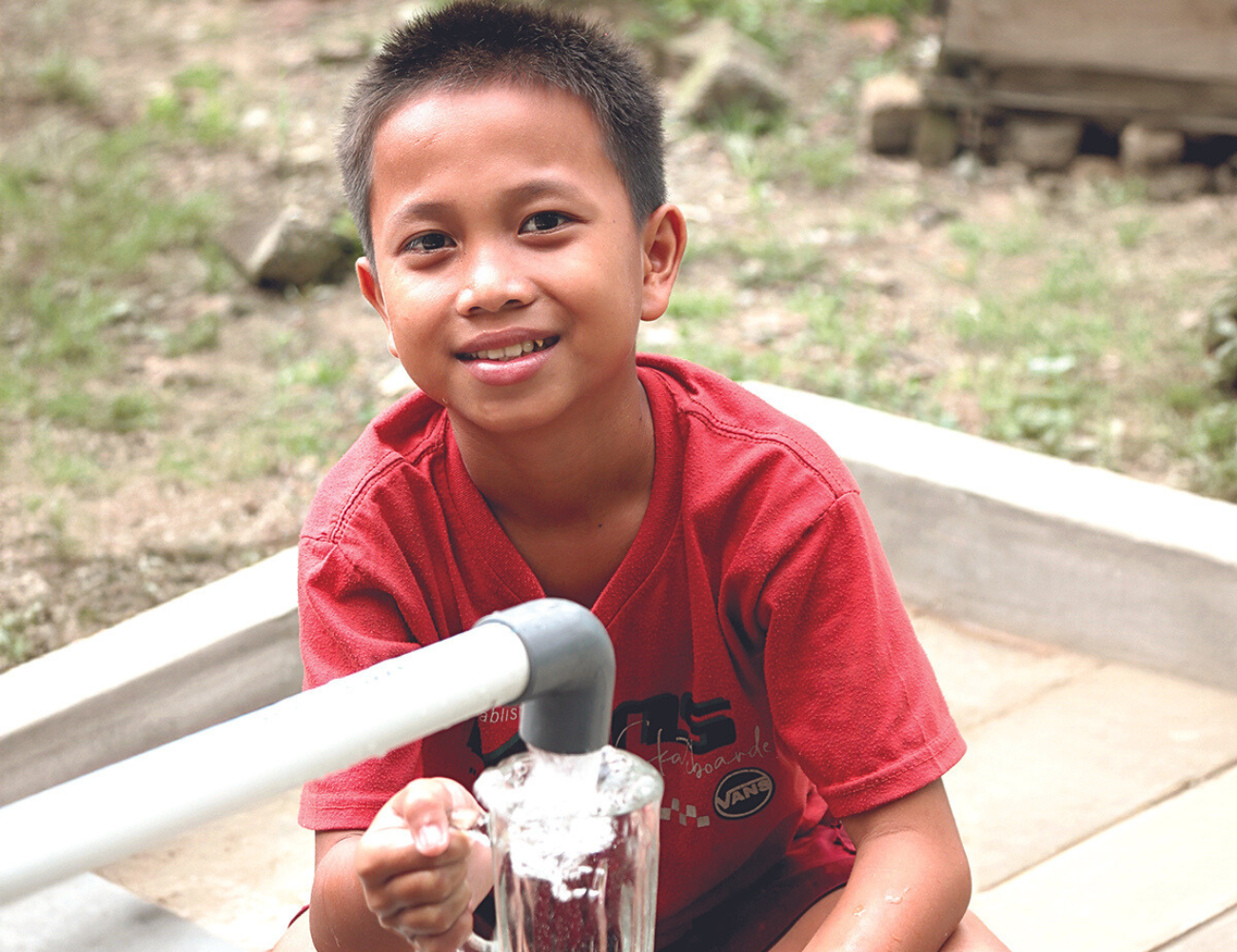 rainwater harvesting system in Indonesia