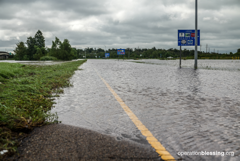 flooding from Hurricane Francine