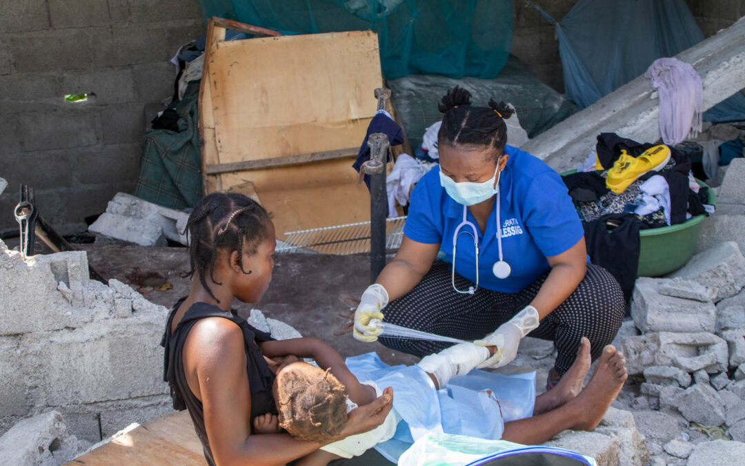 Operation Blessing Partners Provide Aid to Haiti Quake Victims