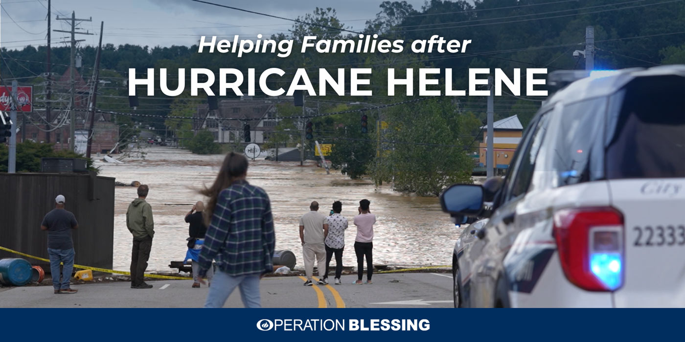 Helping families after Hurricane Helene