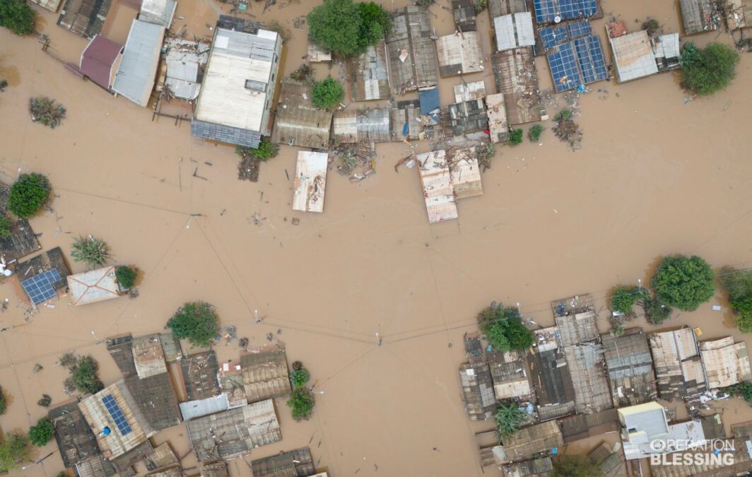 Brazil flooding damage