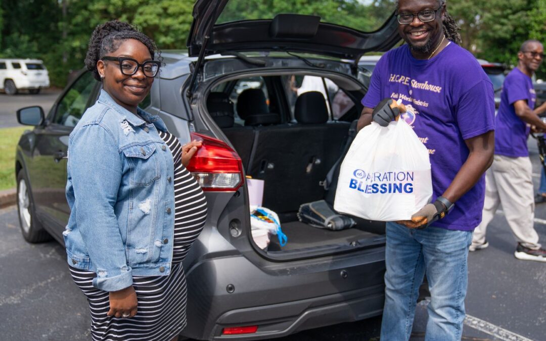 Helping a Caring Mother Feed Her Family