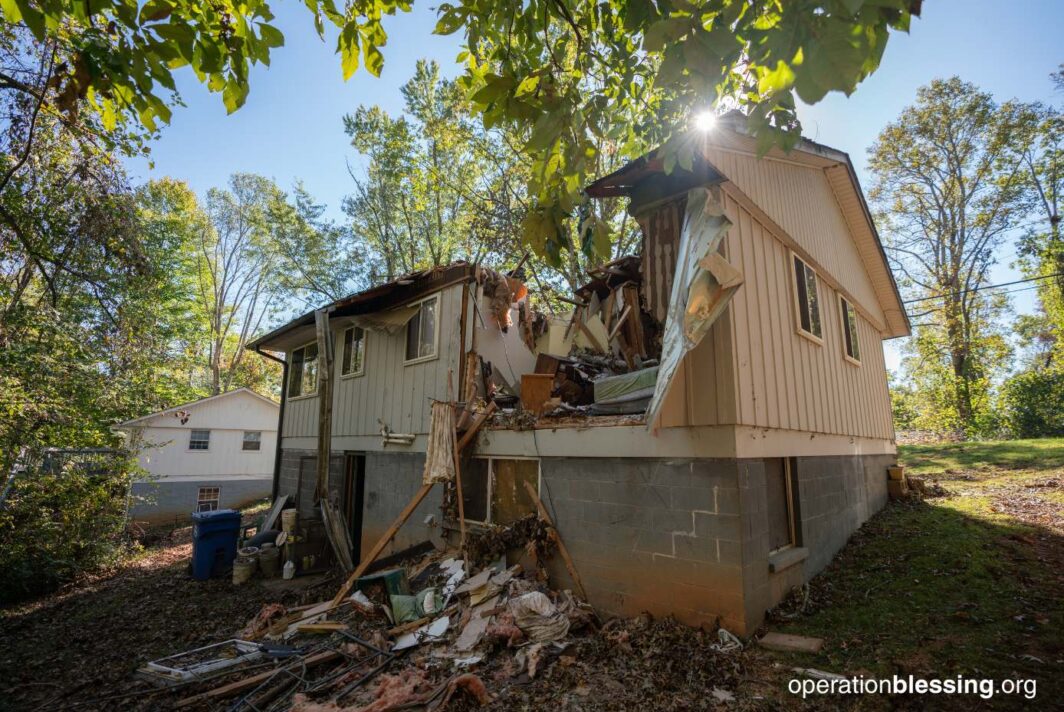 homes destroyed from Helene