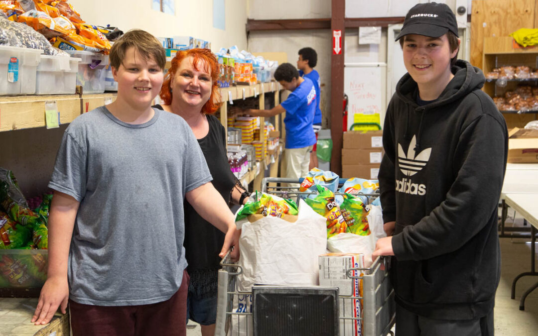 Food For A Single Mother In Need