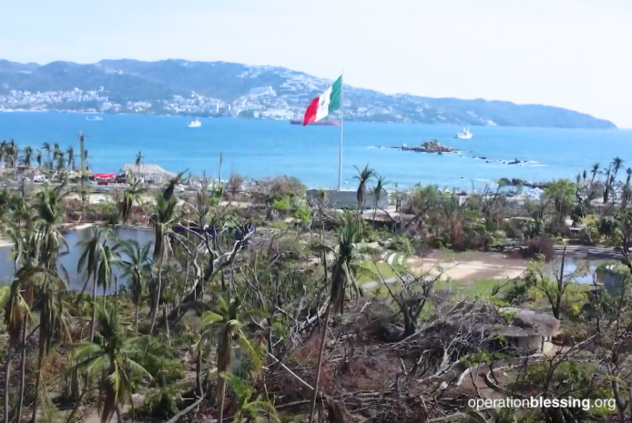 Hurricane Otis destruction