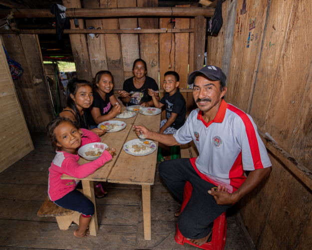 You Are Winning The Battle With Hunger For A Father In Peru