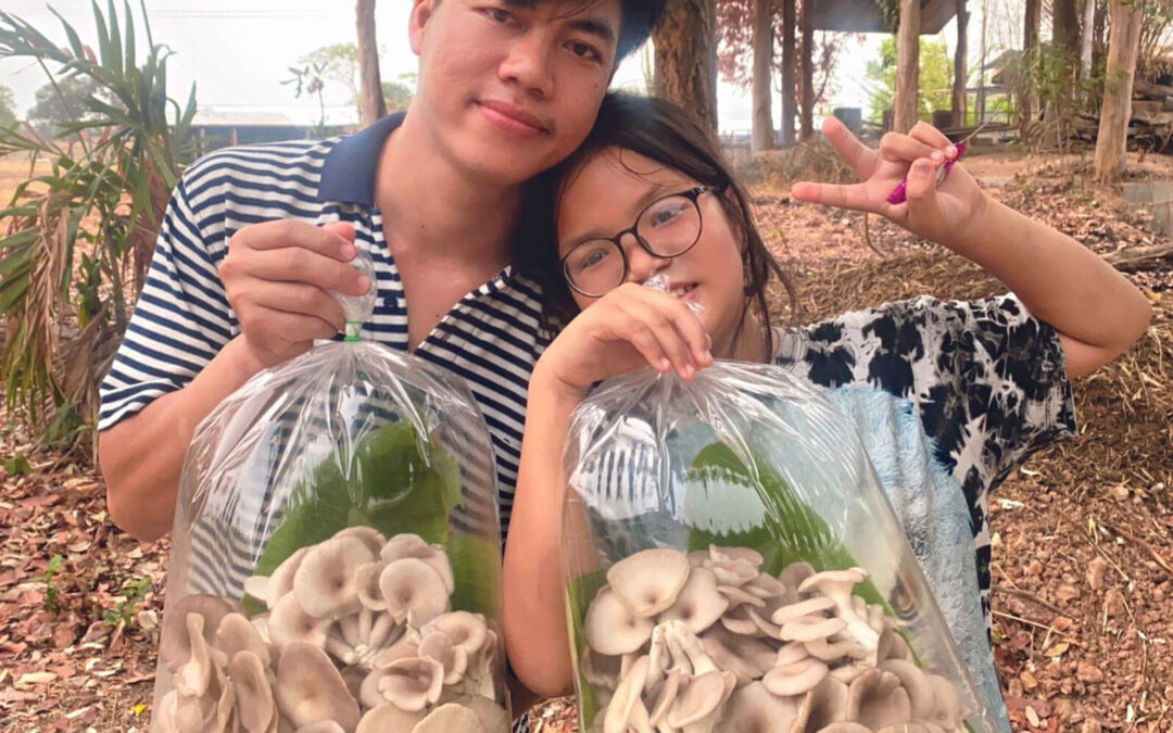 Mushroom Farm Training Program Yields Income and Independence