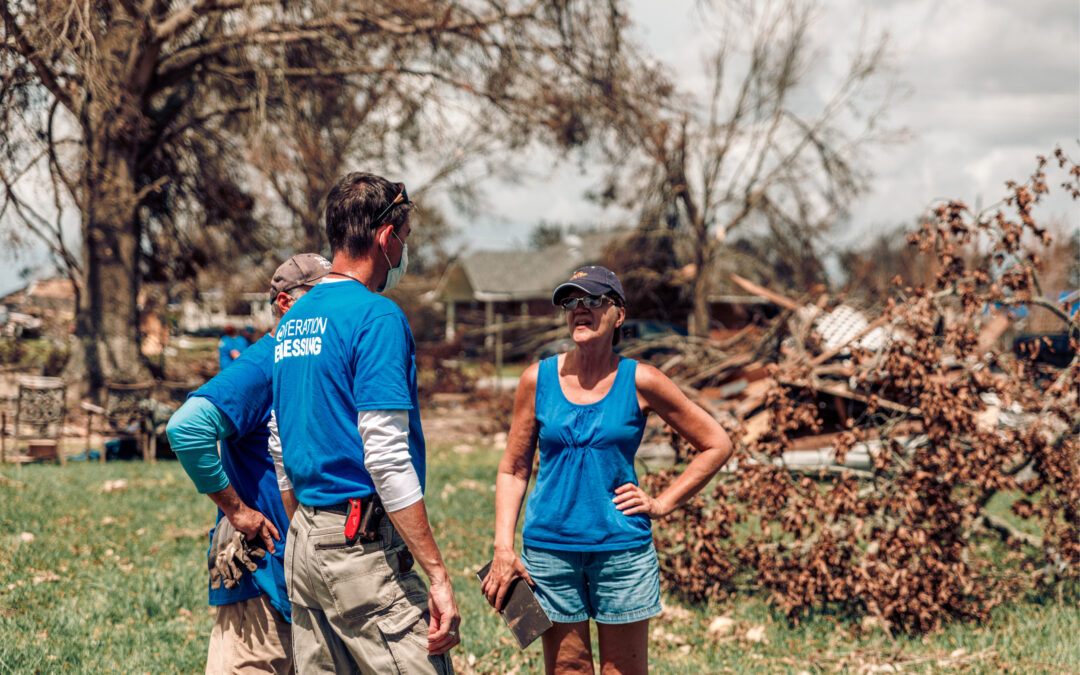Operation Blessing Provides Aid for Hurricane Laura Survivor