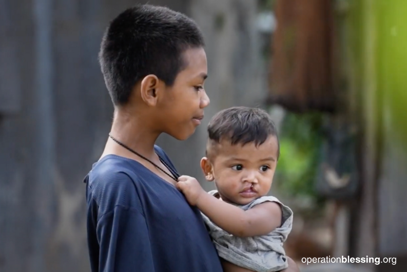 protecting his brother