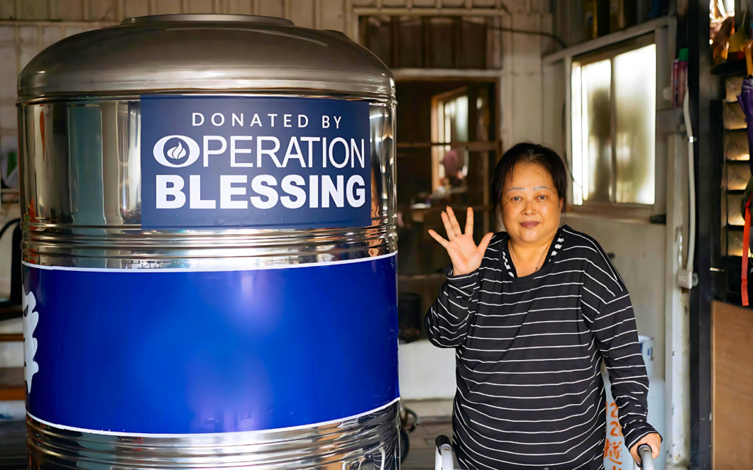 Bringing Water and Hope to Taiwan Earthquake Victims