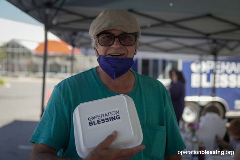 feeding Hurricane Helene victims at Thanksgiving