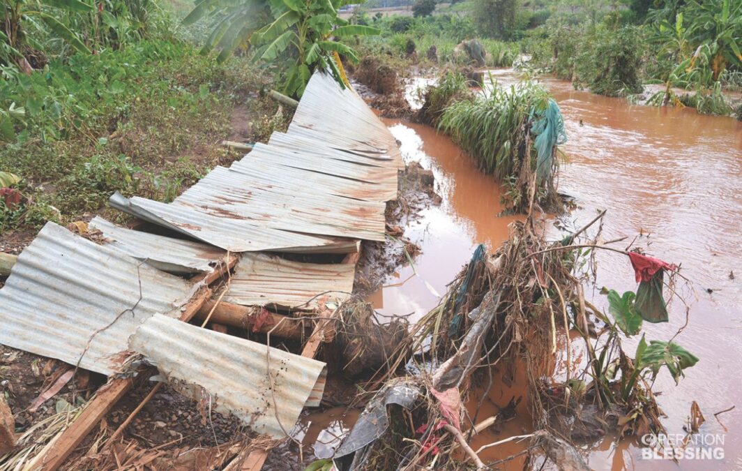 Kenya flood damage