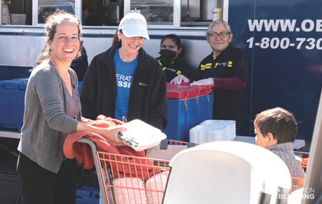 feeding hurricane victims