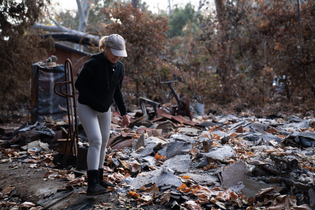 homeless after a wildfire