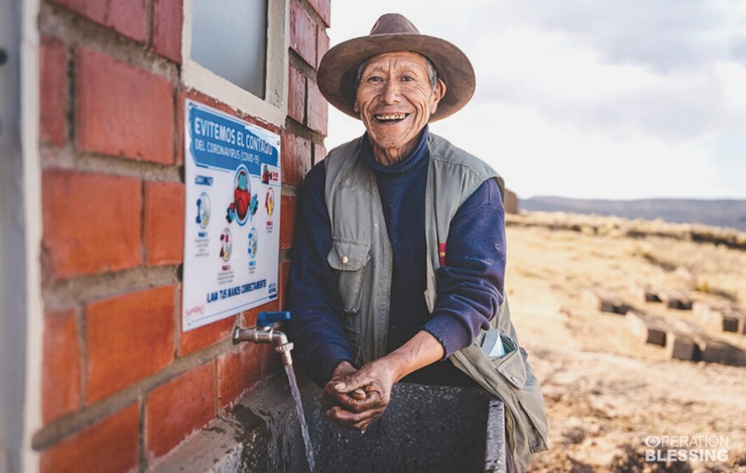 gift of clean water in Peru