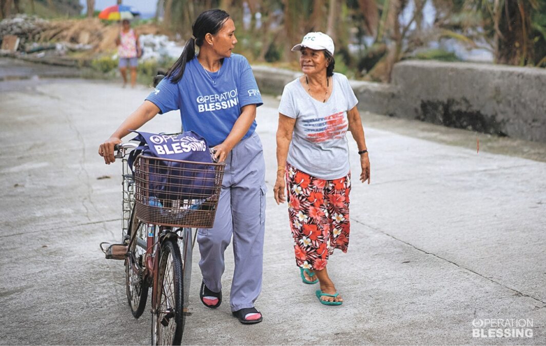 disaster relief in the Philippines