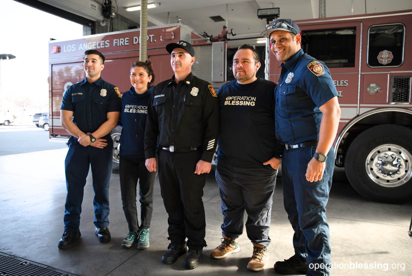 California first responder supply drop