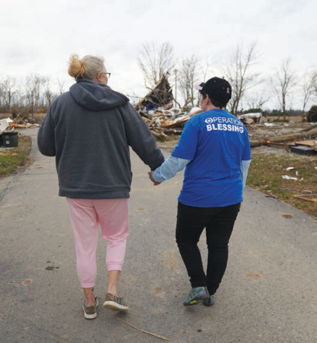 In the Aftermath of Powerful  Tornadoes in Kentucky, Hope is Prevailing