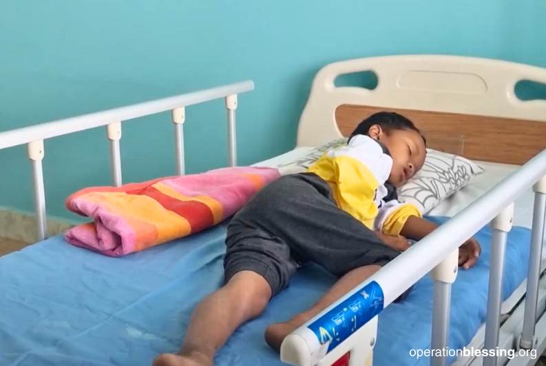 Overcoming a Painful Hernia in Cambodia