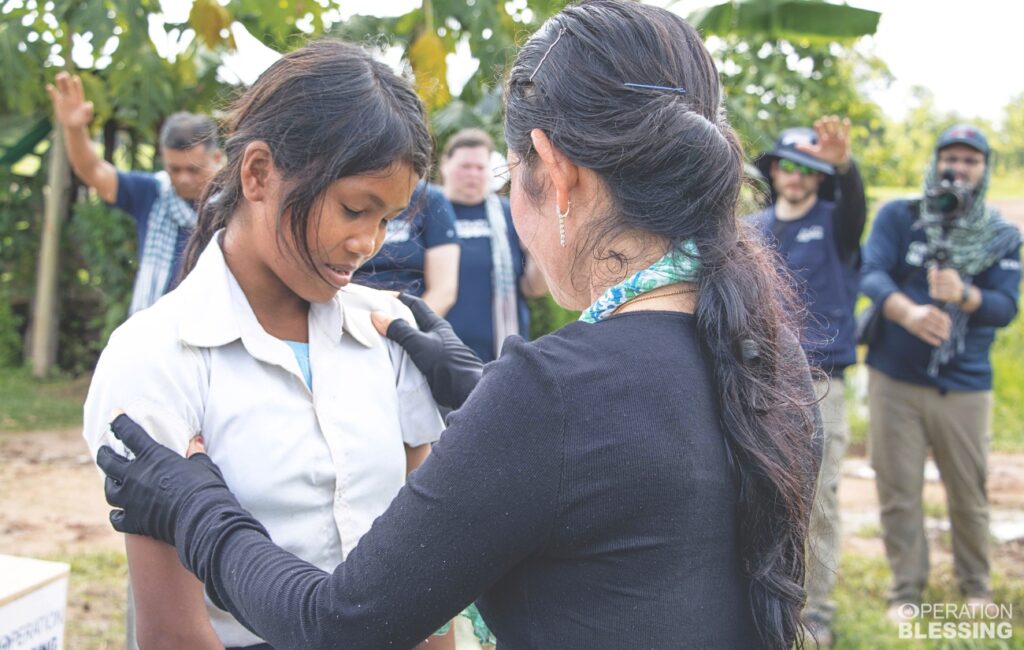 blessing of clean water