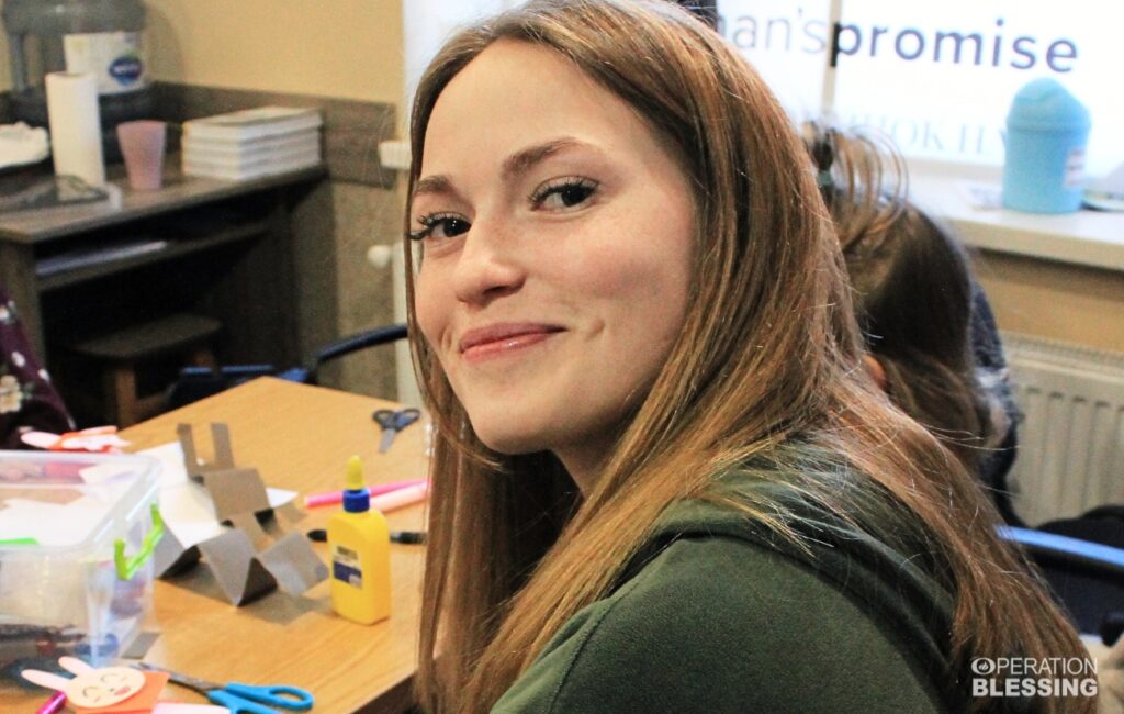 Ukraine orphaned teen