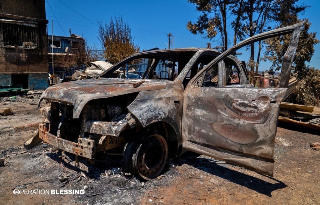 Firsthand Wildfire Footage Still