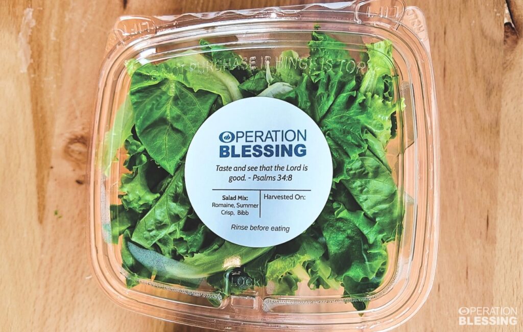 Operation Blessing hunger relief efforts