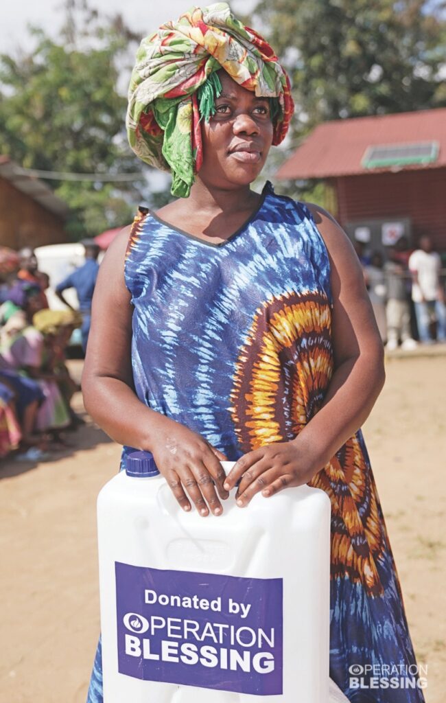 Operation Blessing worldwide relief efforts in Burundi