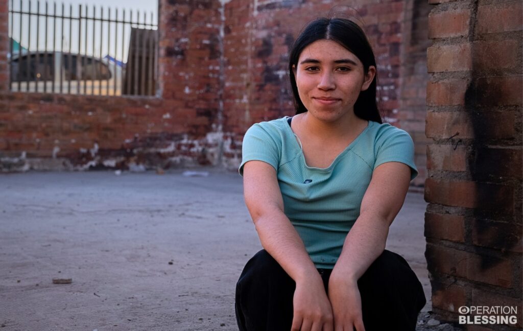 Isidora Is a wildfire victim in Chile, suffering through homelessness after the devastation. 