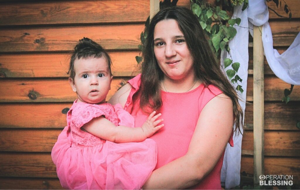 empowering a mom in Ukraine