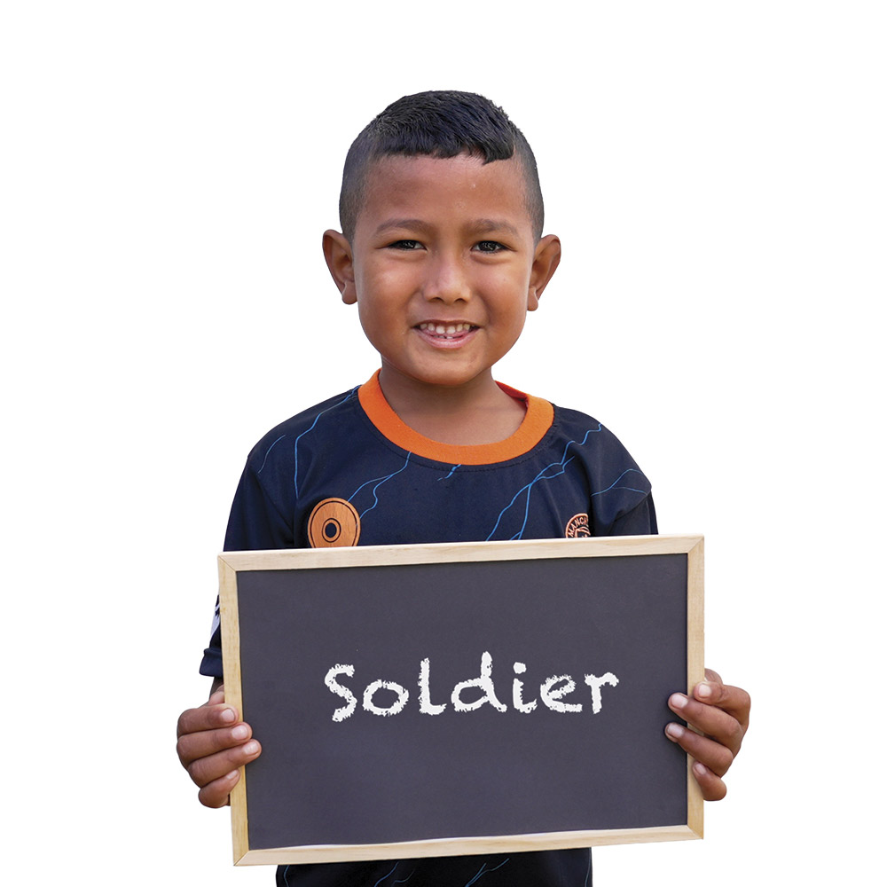 Faces of Promise - helping children discover hope - Samson