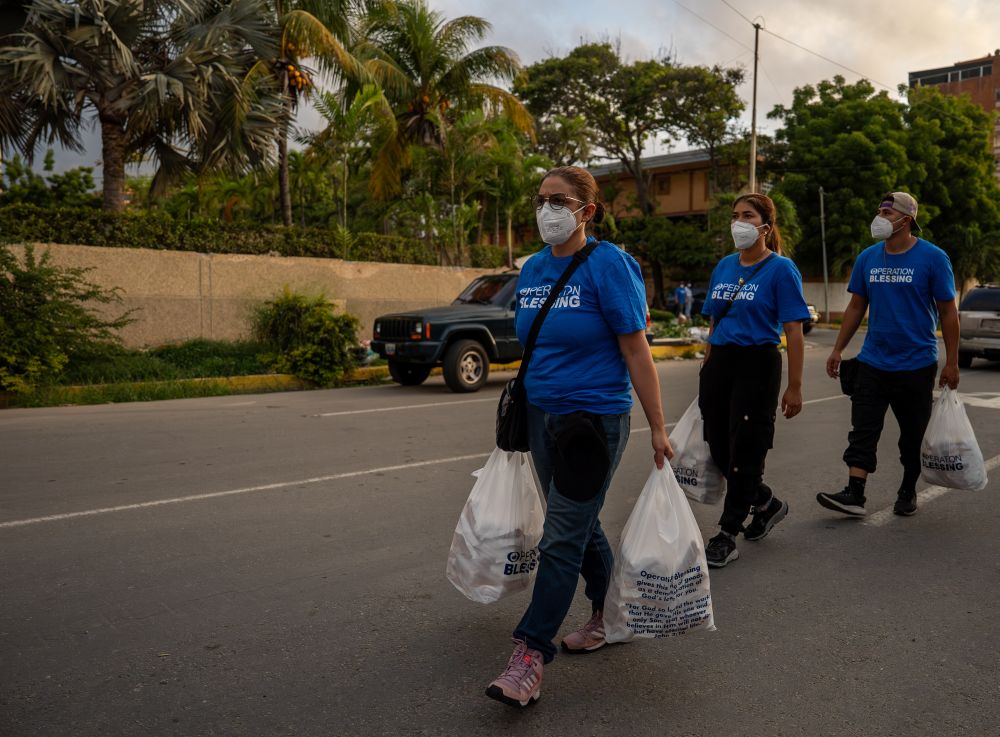 Operation Blessing provides meals to Venezuela Earthquake victims