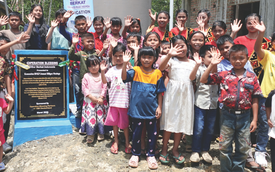 An Indonesian Child Now Thrives, Thanks to You