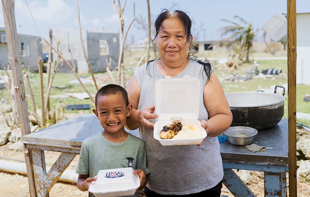 helping families after flooding