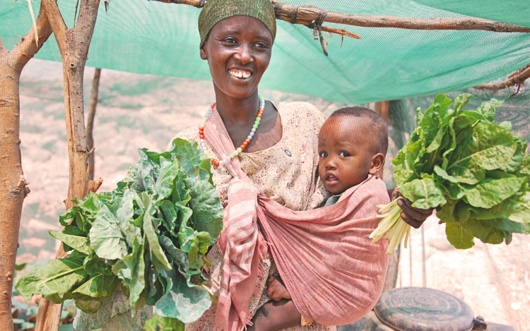 Hope Blossoms in Kenya Through Sack Gardening