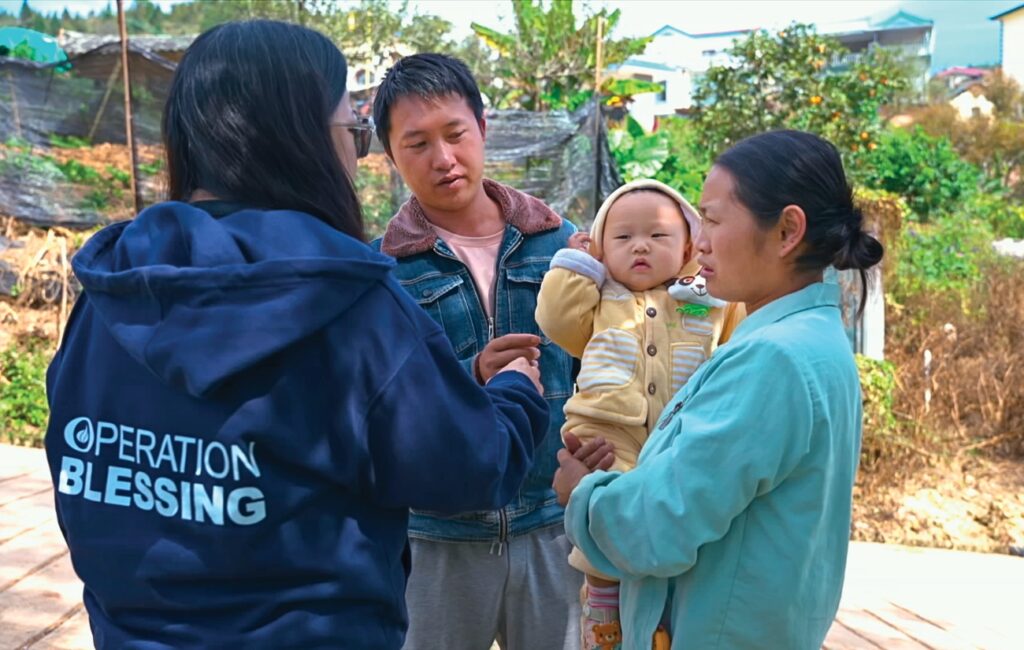 help from Operation Blessing