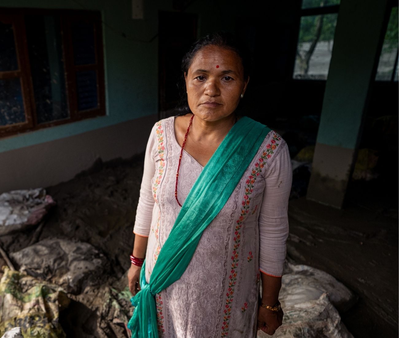 helping families in Nepal after flash floods families in Nepal
